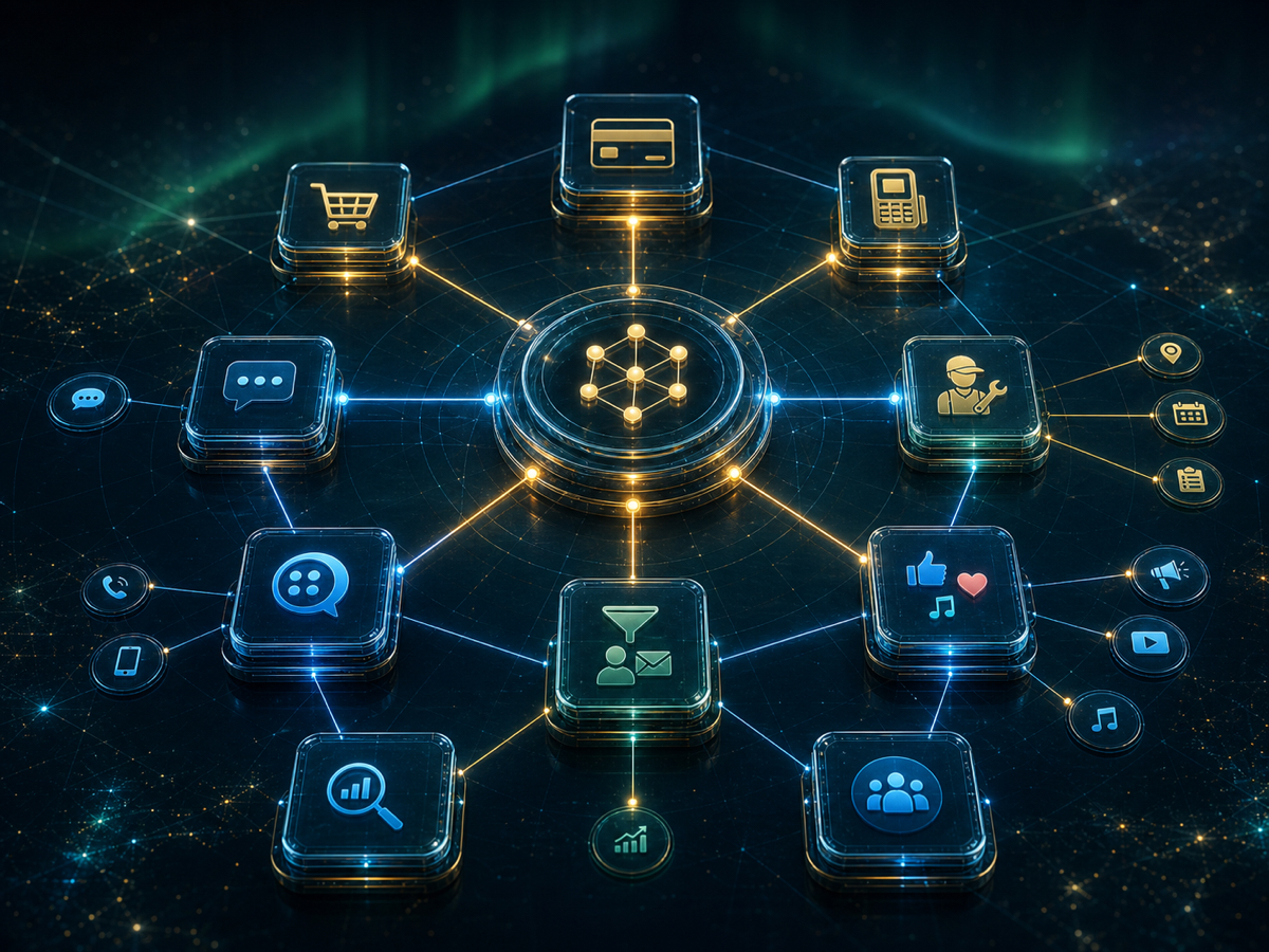 Payment and communication rails