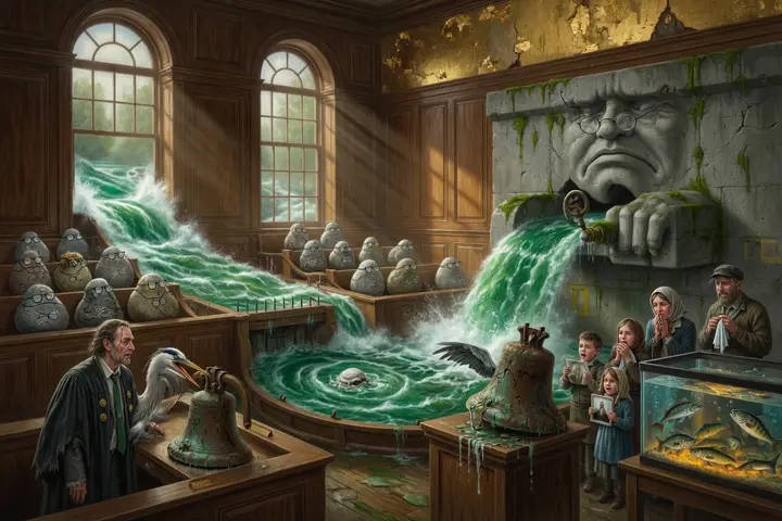 The river on trial
