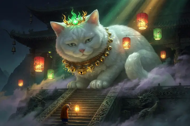 The guardian of the temple gate
