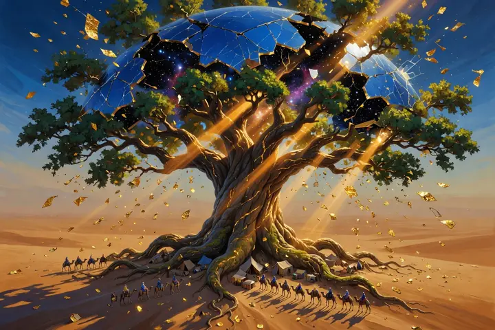 The tree that holds up the sky