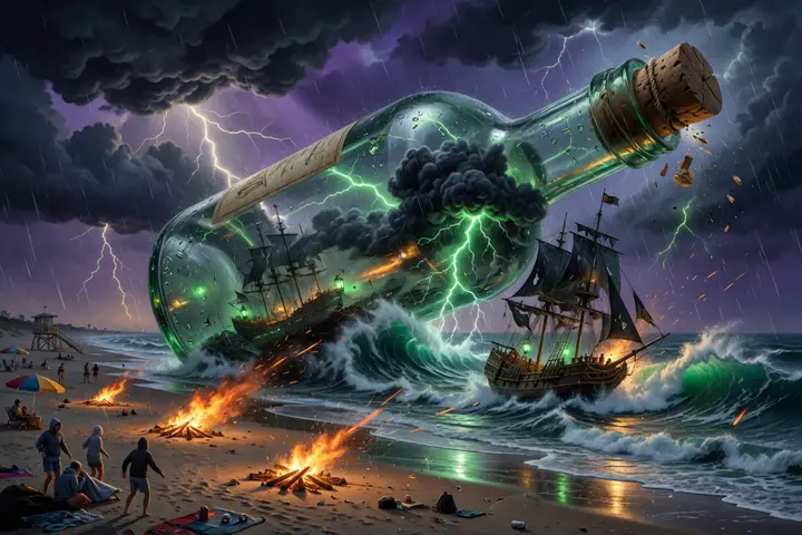 The storm in a bottle, uncorked