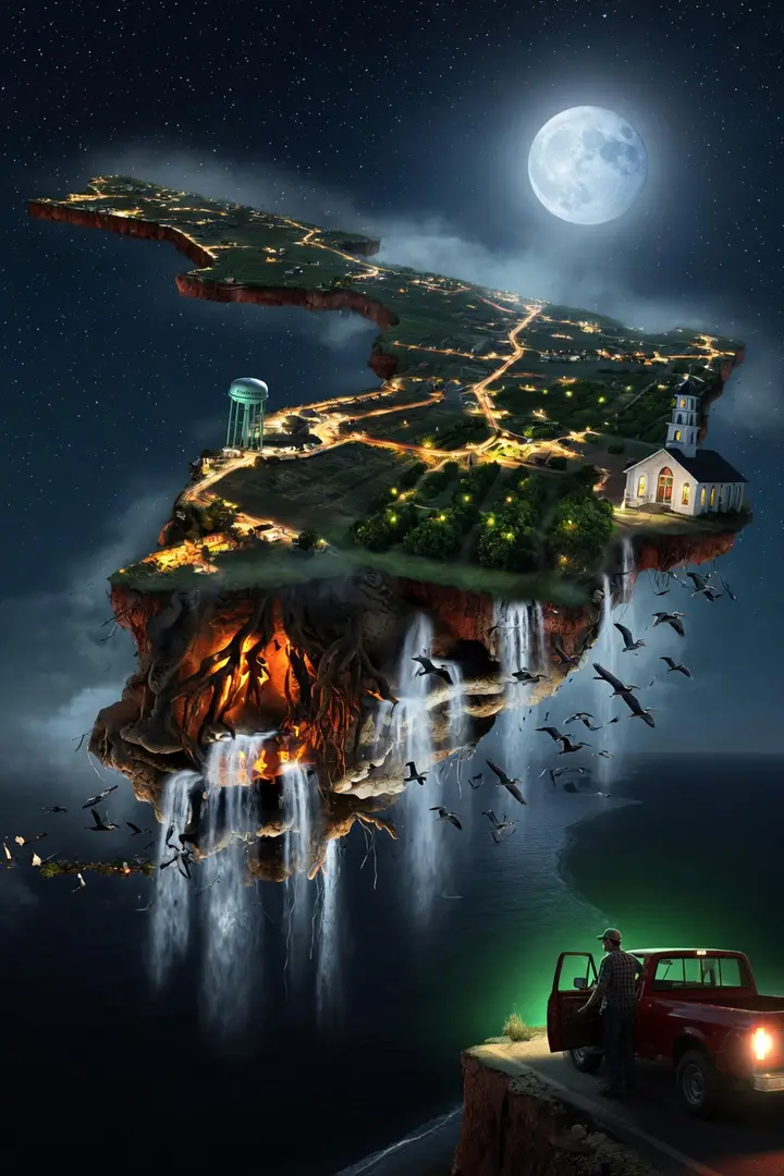 The night Florida lifted off