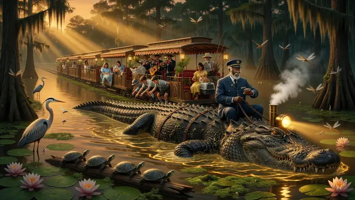 The alligator express