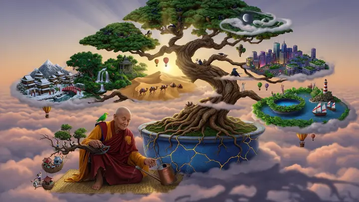 The bonsai of worlds